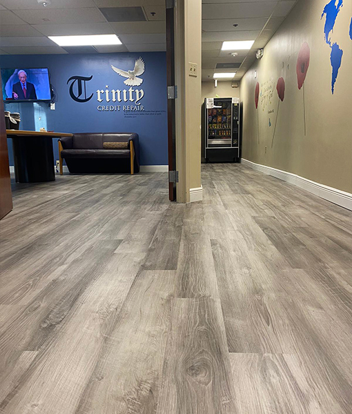 Efficient and skilled vinyl flooring installation process