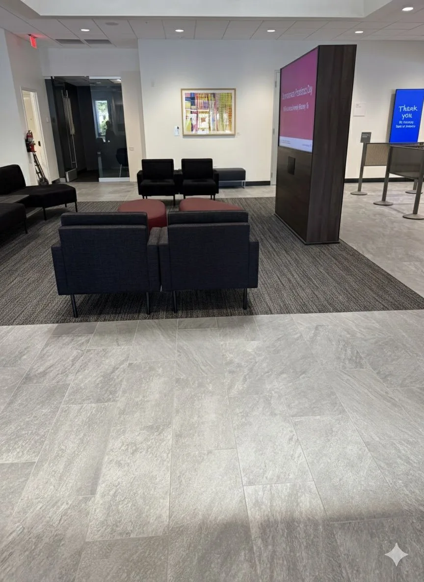 Bank of America lobby renovation