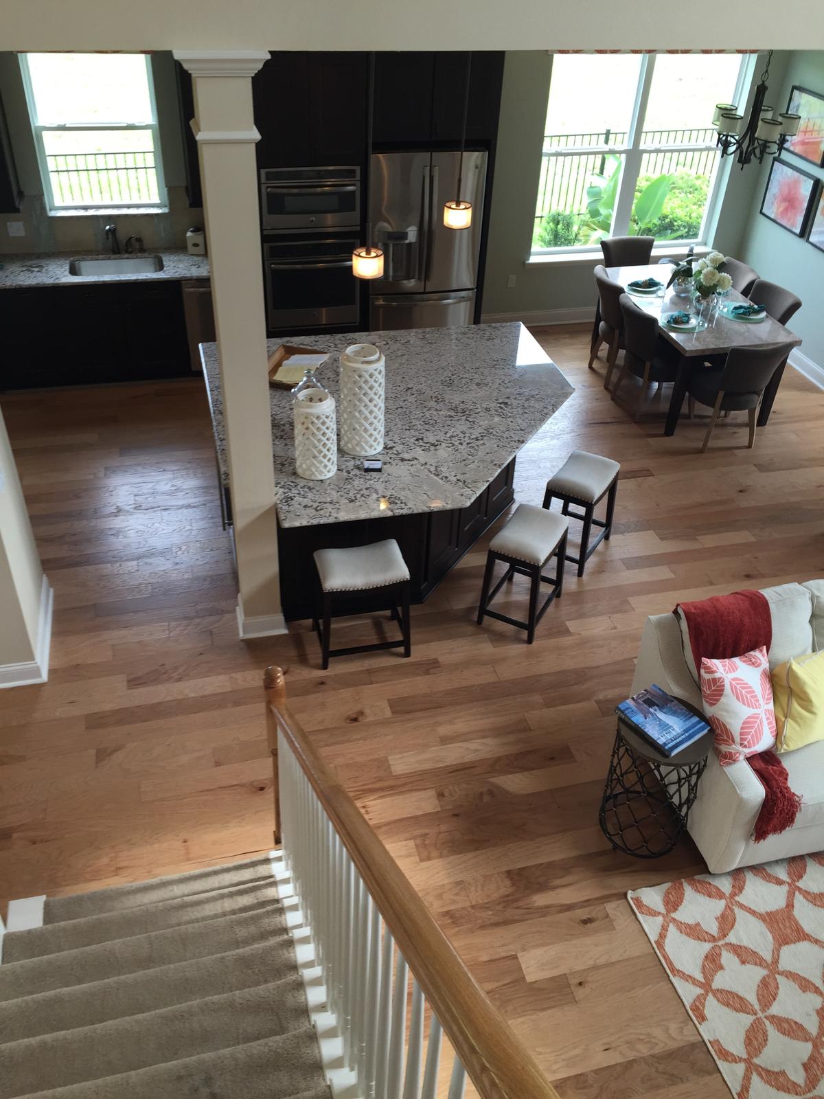 Solid wood nail-down flooring installation, Orlando FL
