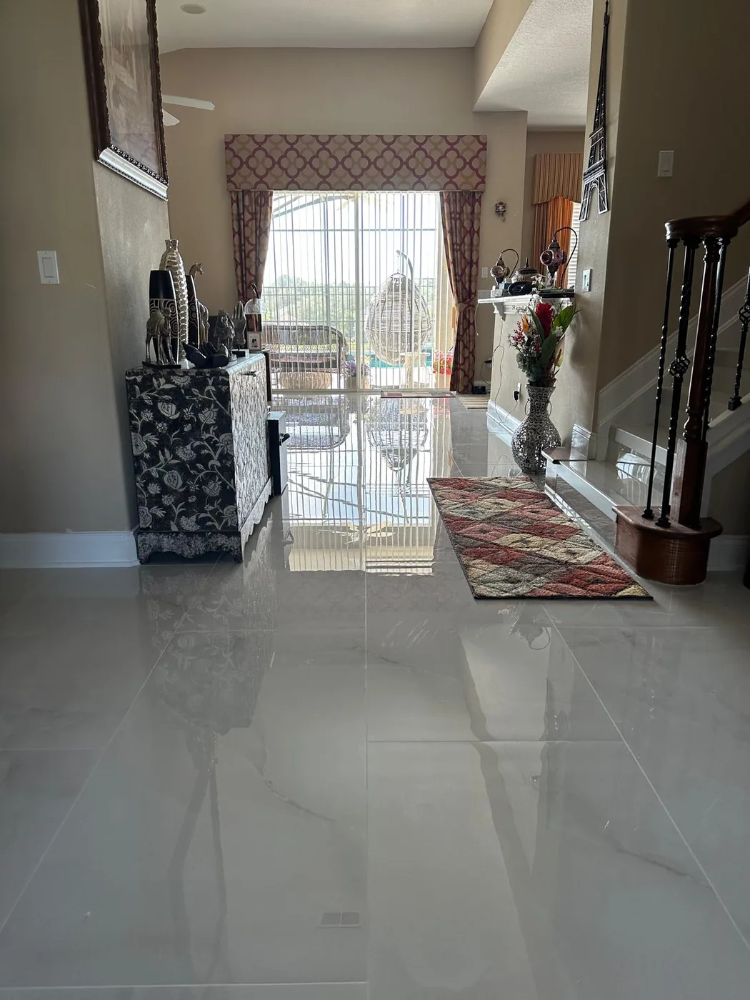 24x48 Polished Tile Installation Orlando FL 24 by 48 polished tile installation in Orlando