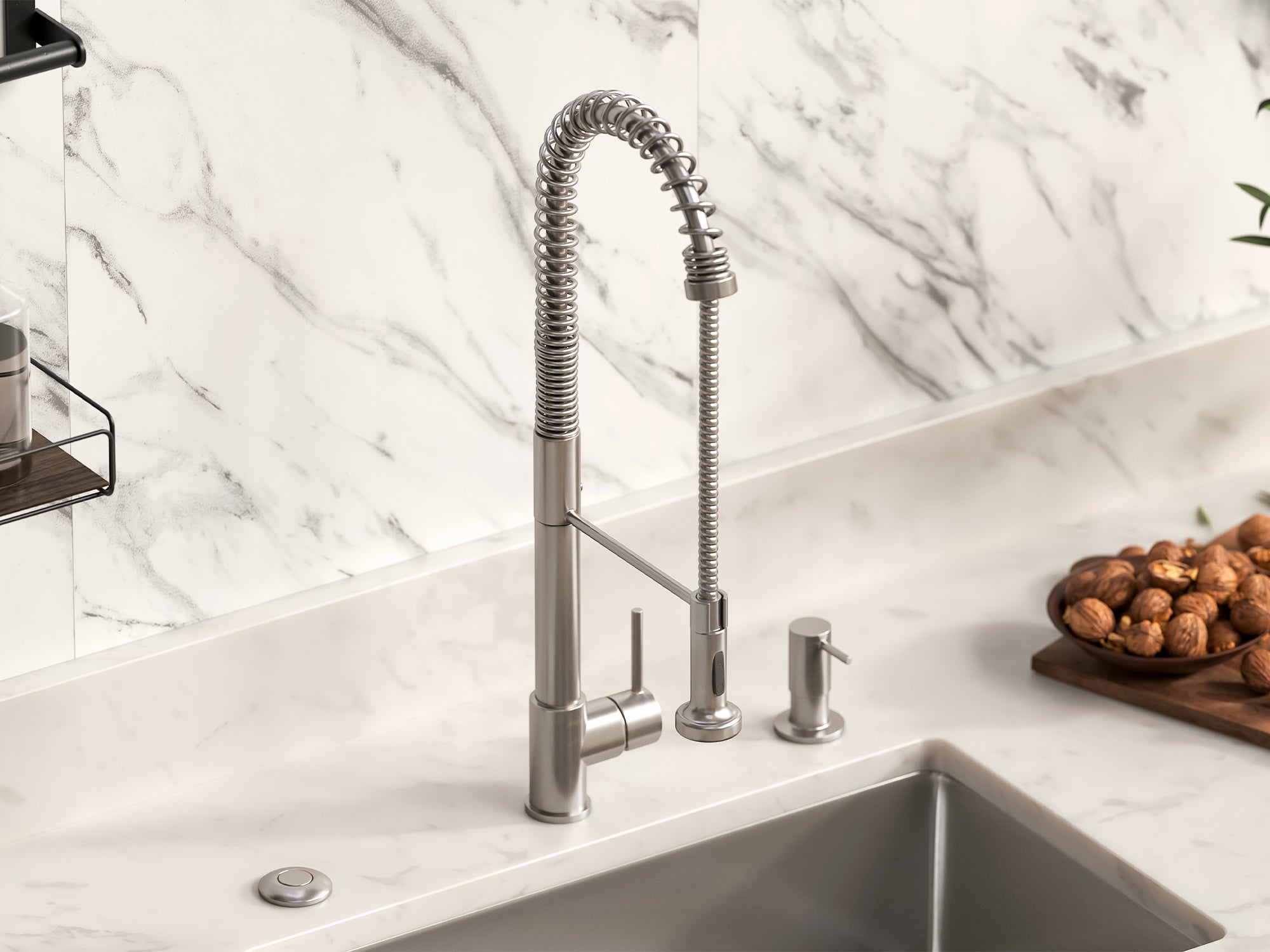 Kitchen Faucet installed