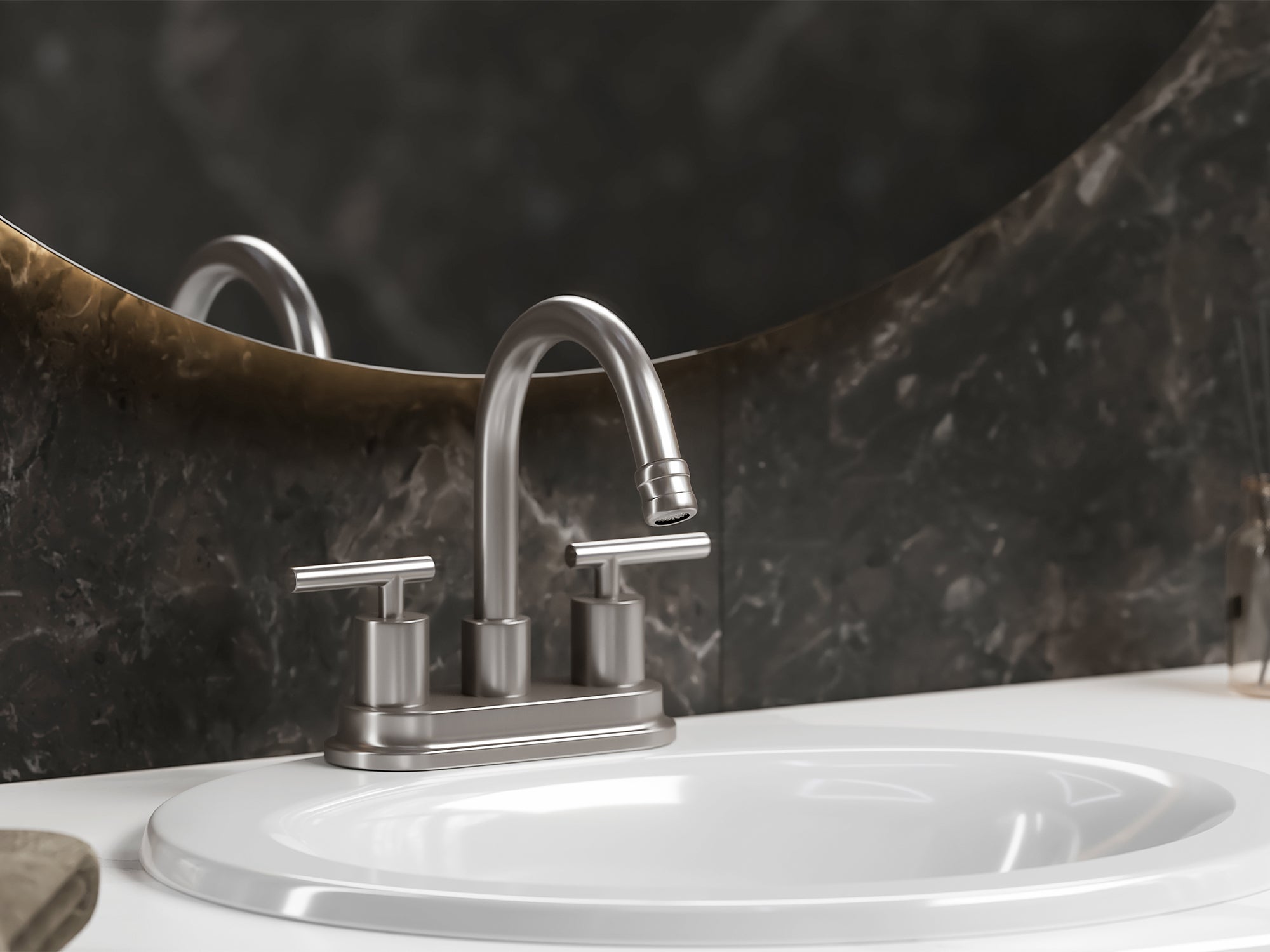Bathroom Faucet installed